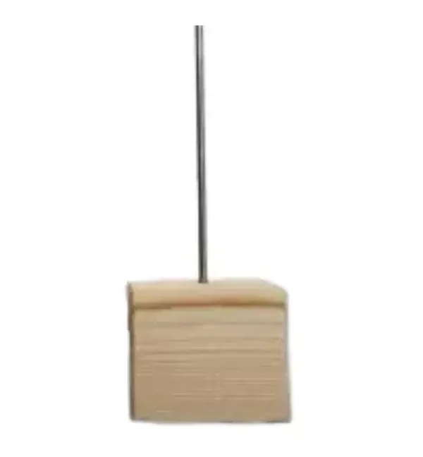 Sokkel pin 10 cm 7,5 x 7,5 cm