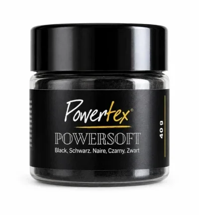 PowerSoft Zwart – Fluweelzachte Textuur voor Powertex