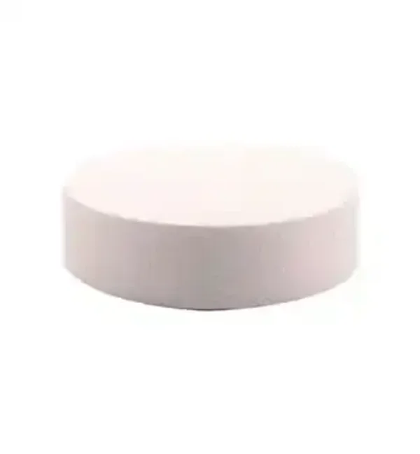 Styropor taartbodem rond 17x 6 cm