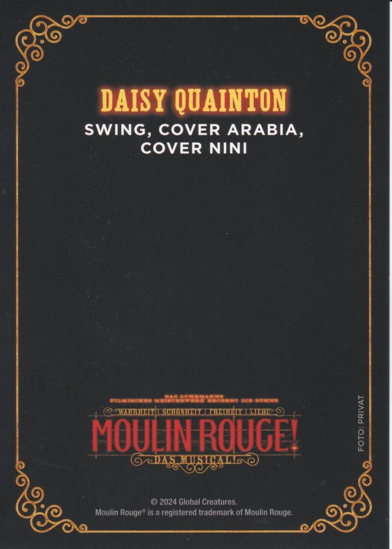 Daisy Quainton - Rückseite