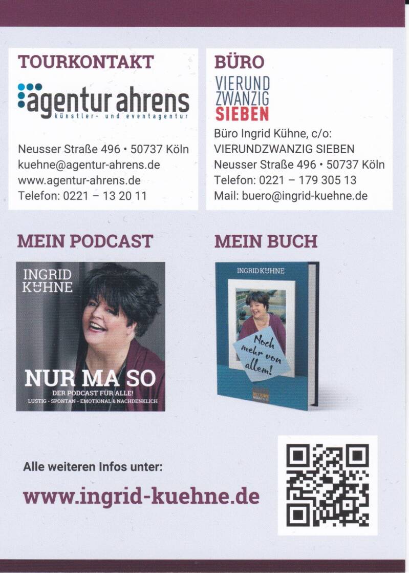 Ingrid Kühne - Rückseite - Karte 4