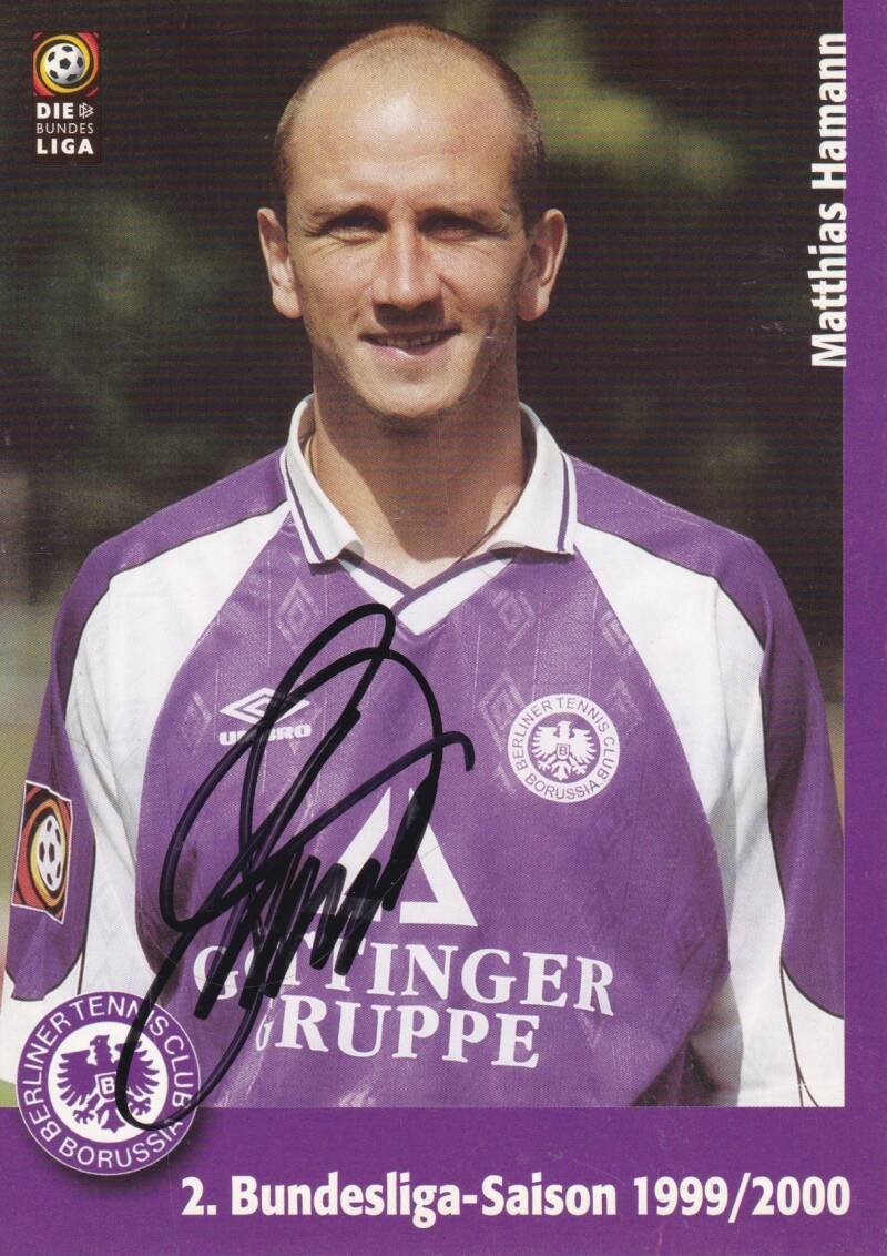 Matthias Hamann - Vorderseite