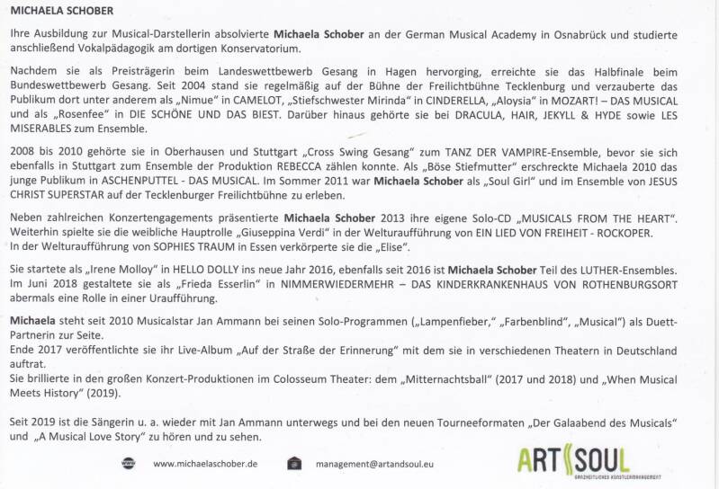 Michaela Schober - Rückseite