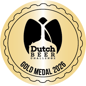 Gouden medaille van de Dutch Beer Challenge 2026