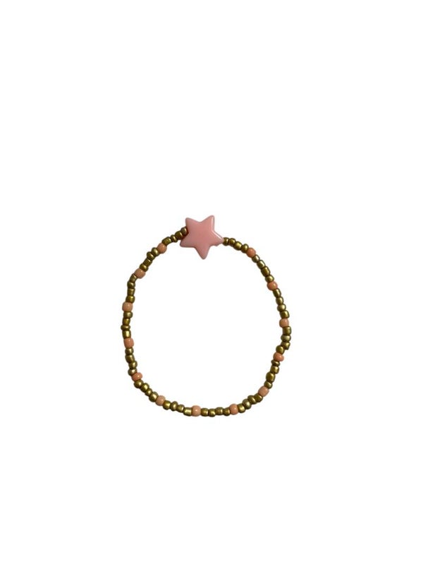 bracelet star orange