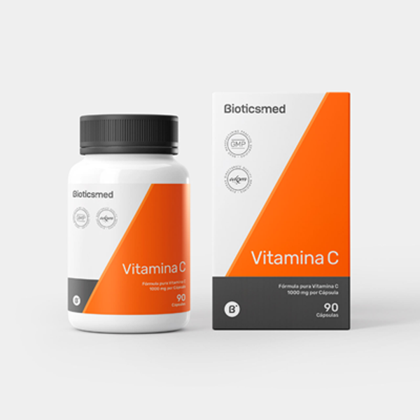 VITAMINA C 90 capsulas BIOTICSMED