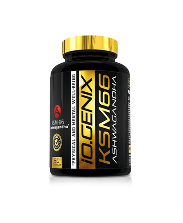 ASHWAGANDHA KSM66 de 60 cap. IO.GENIX