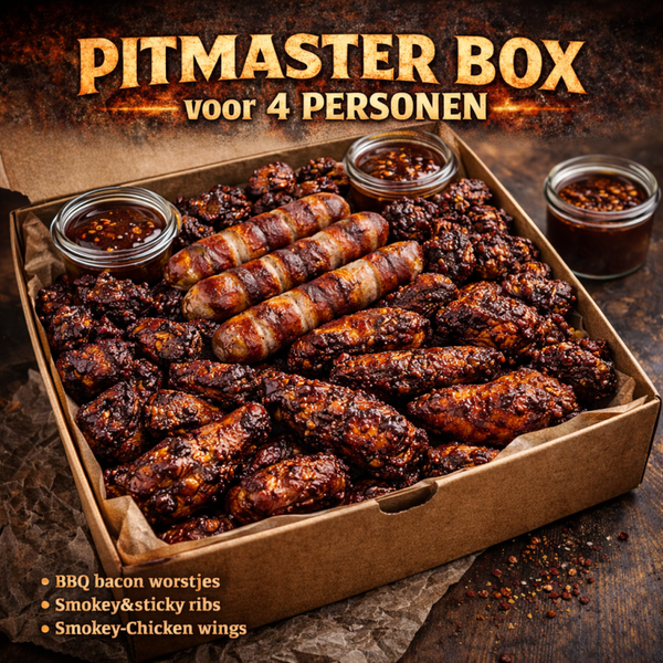 Pitmaster box, 4 personen