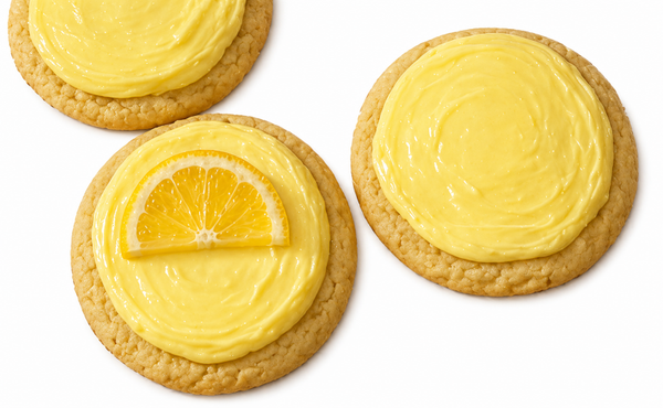 Jumbo Lemon Cream Cookie