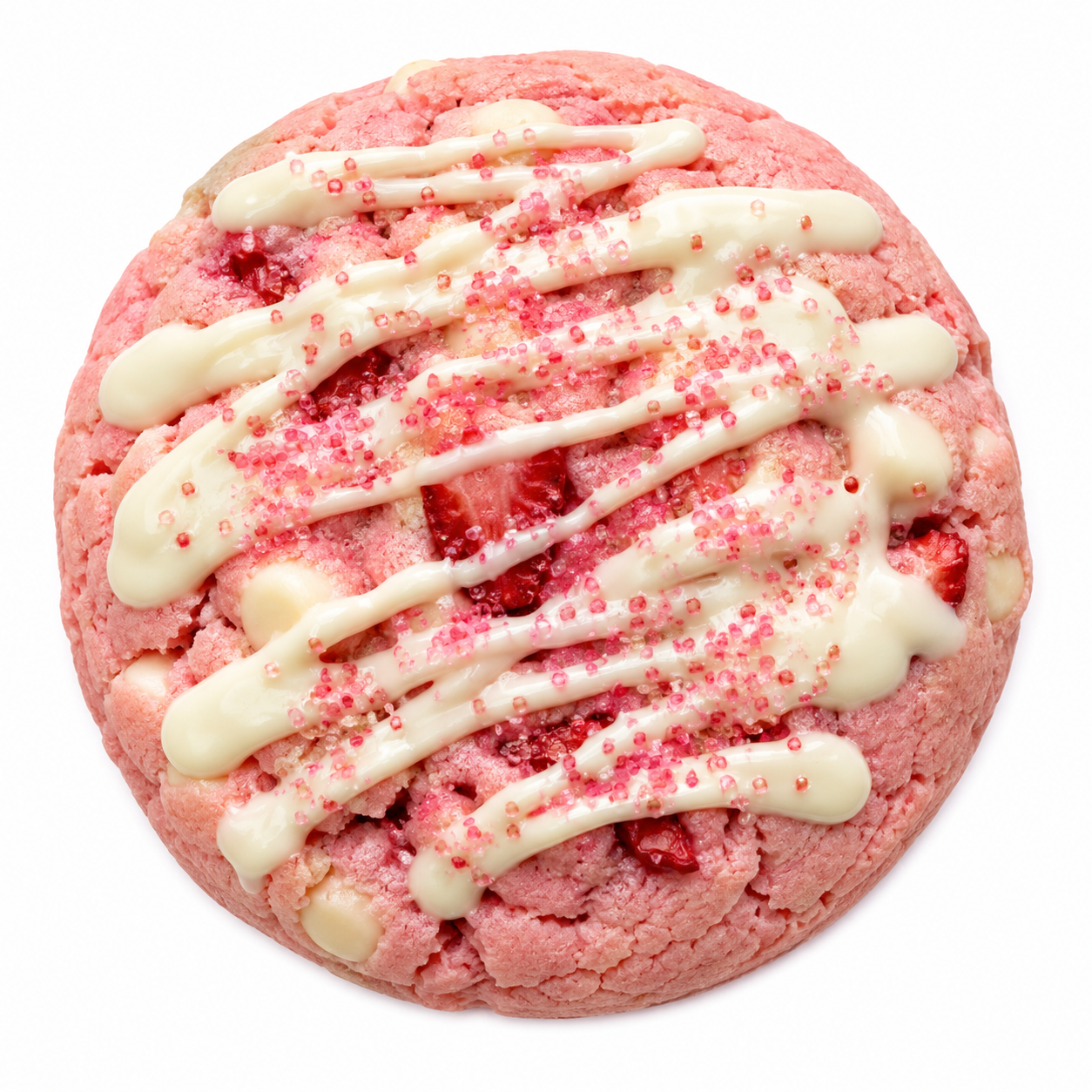 Jumbo Strawberry Milkshake Cookie