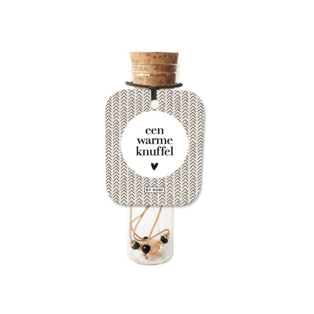 Wensbuisje met armbandje - Een warme knuffel