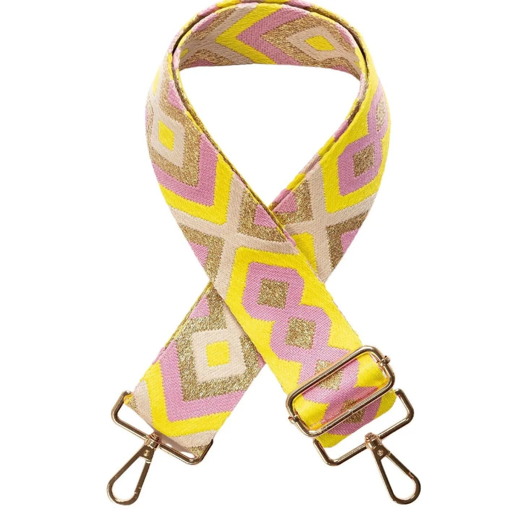 Strap Roze & Geel