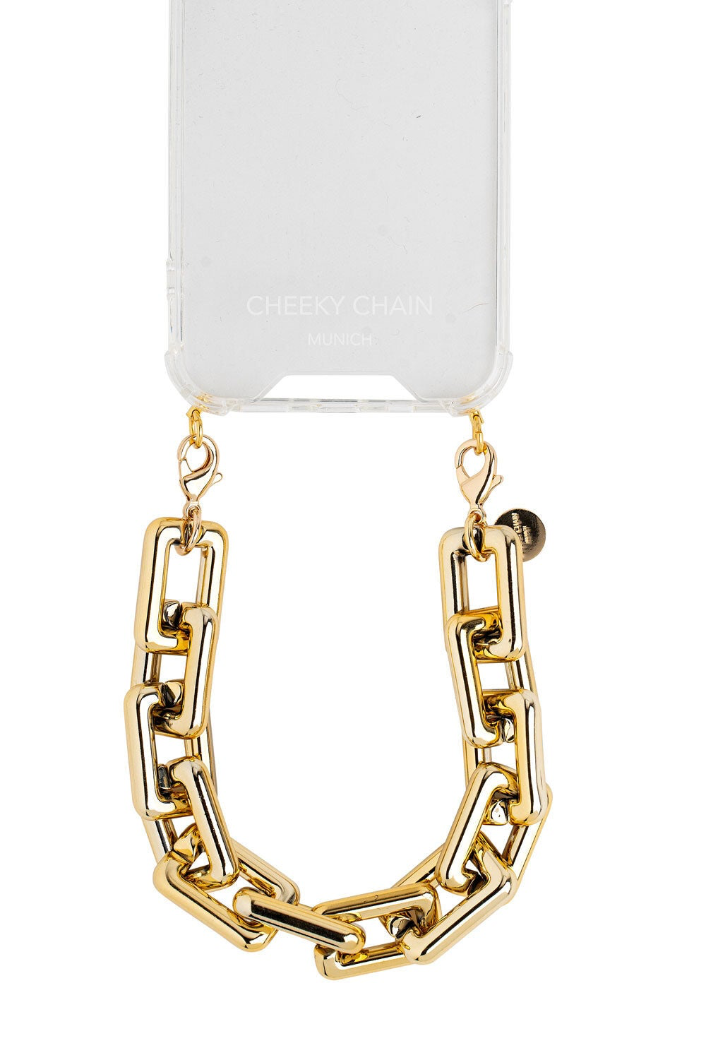 Telefoonketting kort - Gold Digger - Goud