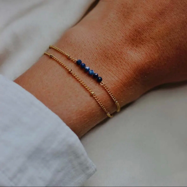 Armband met pioenroos