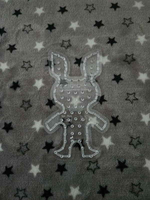 petite plaque perles hama maxi lapin