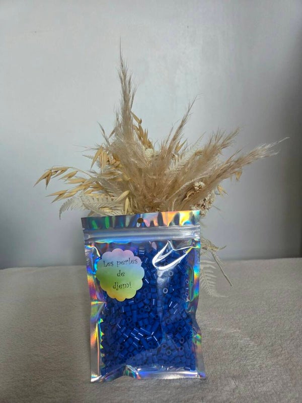 perles hama midi bleu