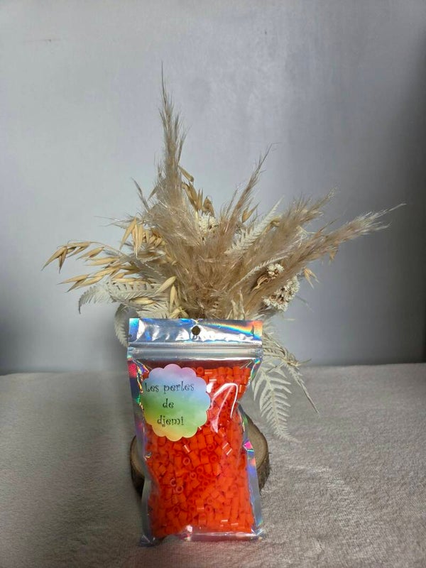 perles hama midi orange