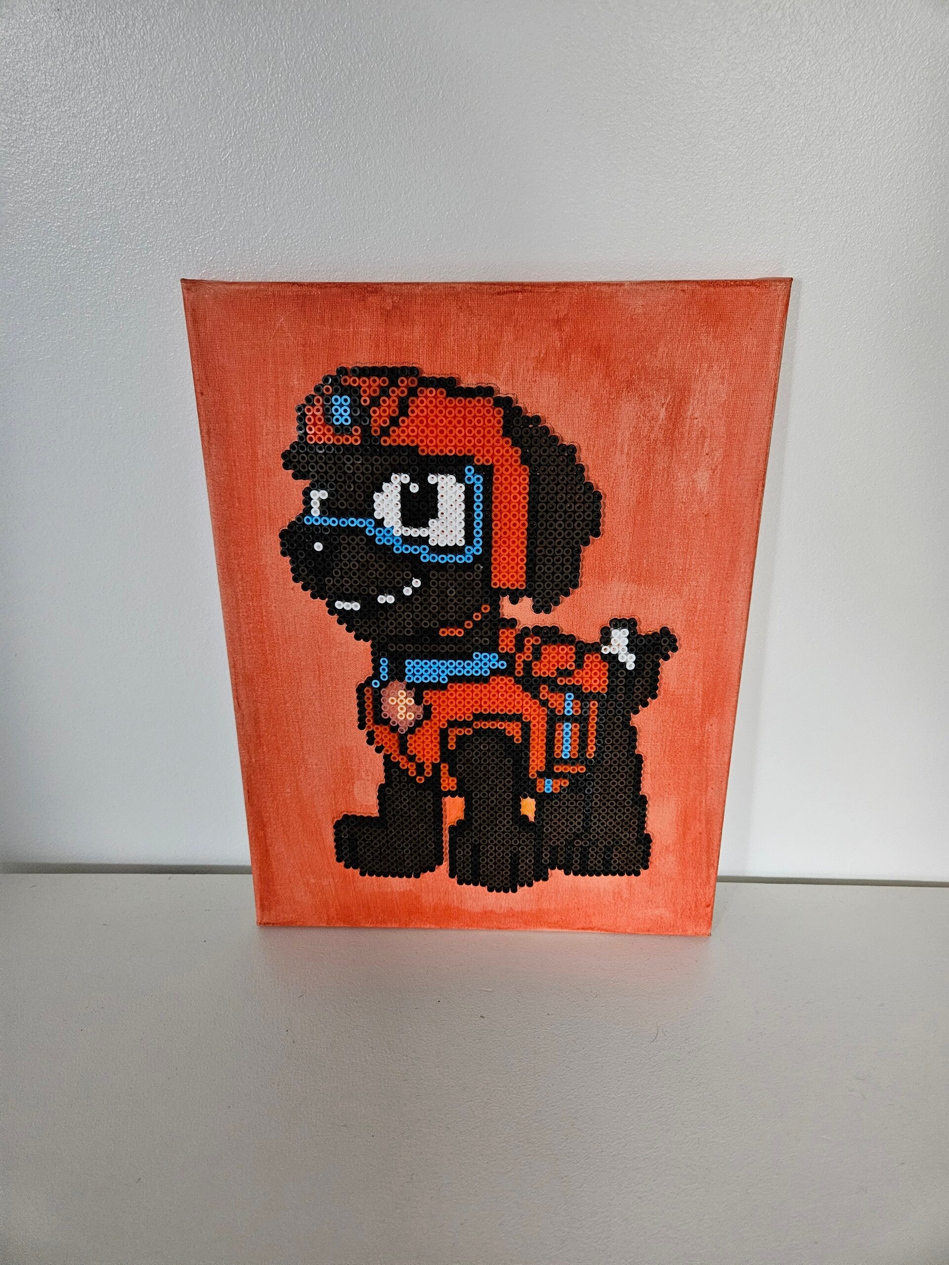 création de Zuma sur toile