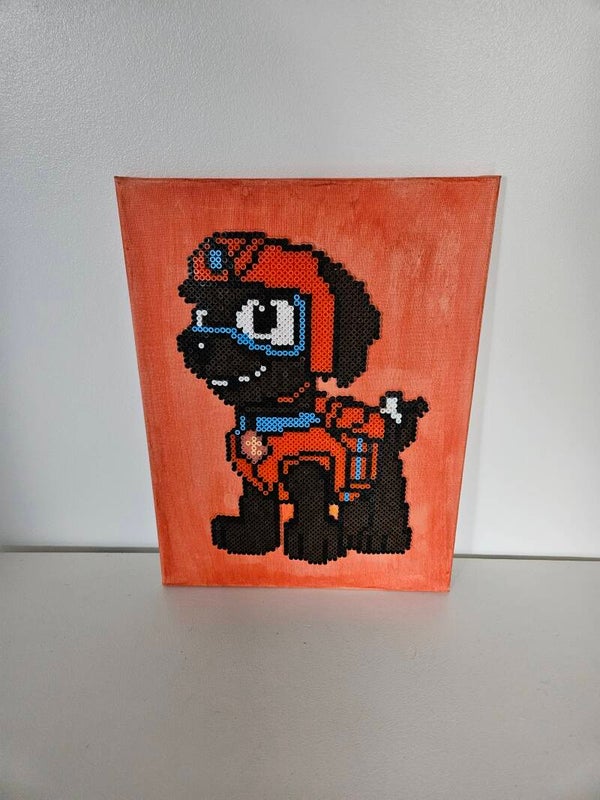 création de Zuma sur toile
