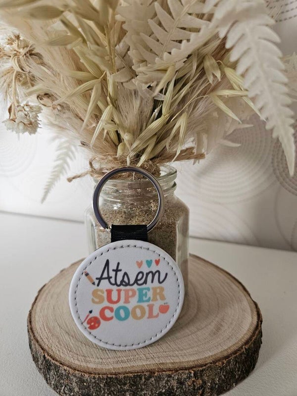 Porte clé pour les atsems