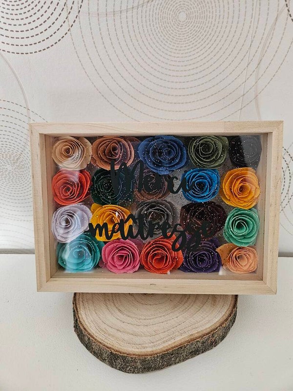 Cadre fleurs
