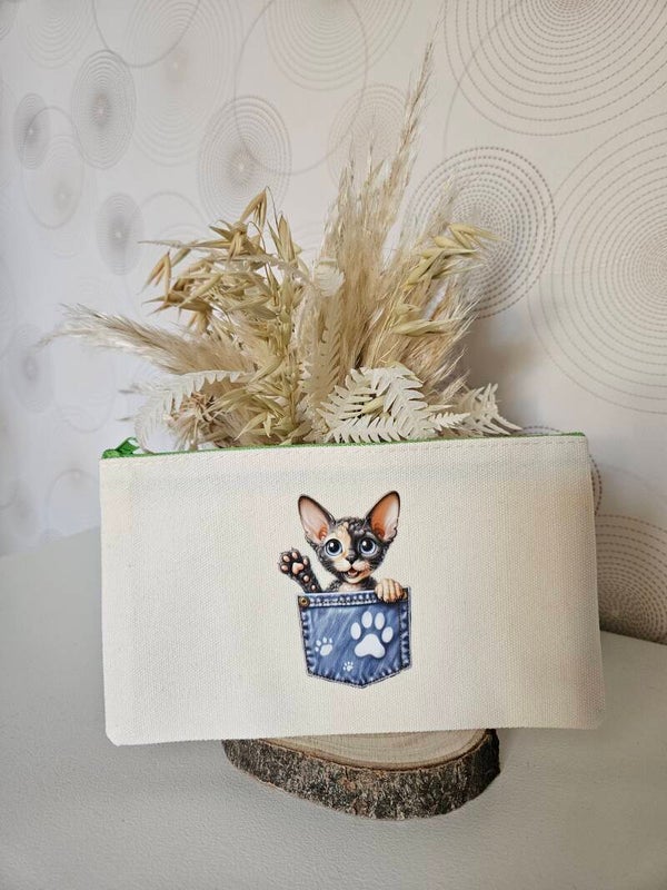 Pochette chat