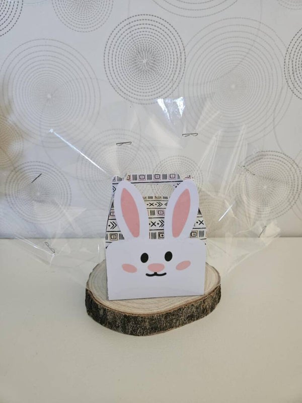 Boîte tête de lapin de pâques