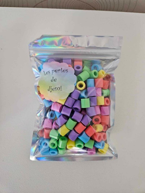 perles hama maxi pastel