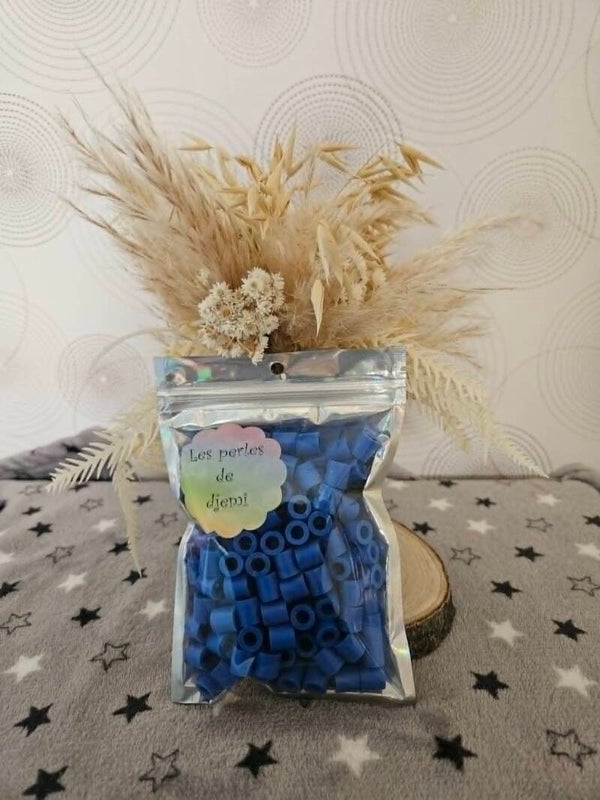 perles hama maxi bleu