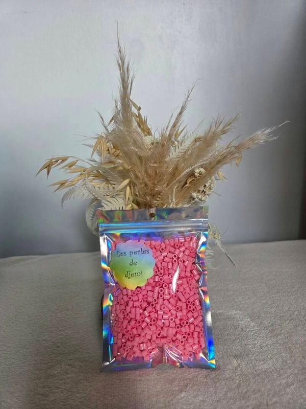 perles hama midi rose