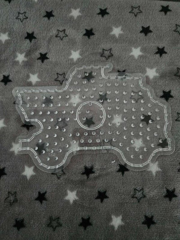 plaque perles hama maxi camion de pompier