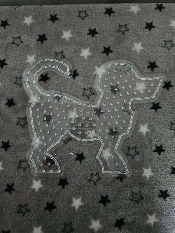plaque perles hama maxi chien