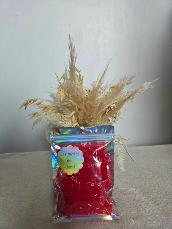 perles hama rouge noël