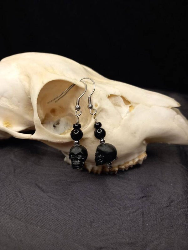 Skull Earrings Small