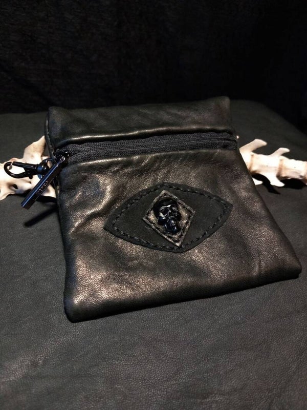 ◇ Black Skull ◇ Coin Bag