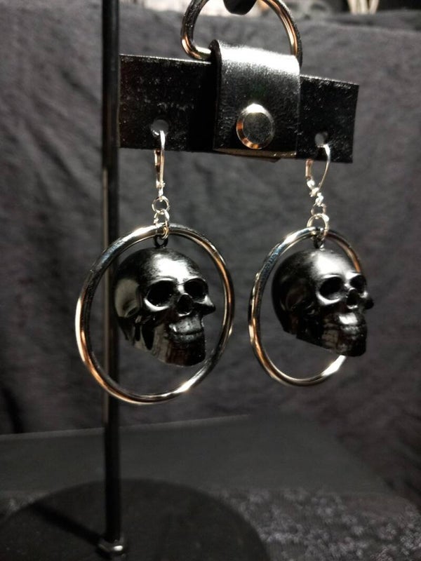 Massive Skull Earrings