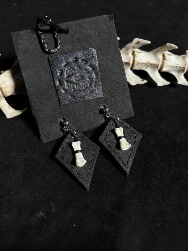 Tiny Bone Earrings