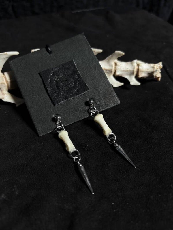 Bone & Spike Earrings 1