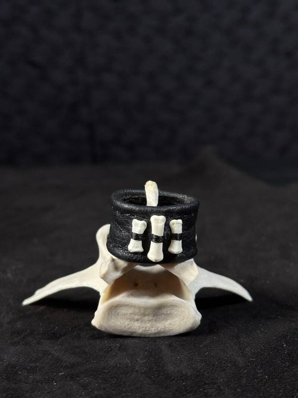 Leather Ring Bones