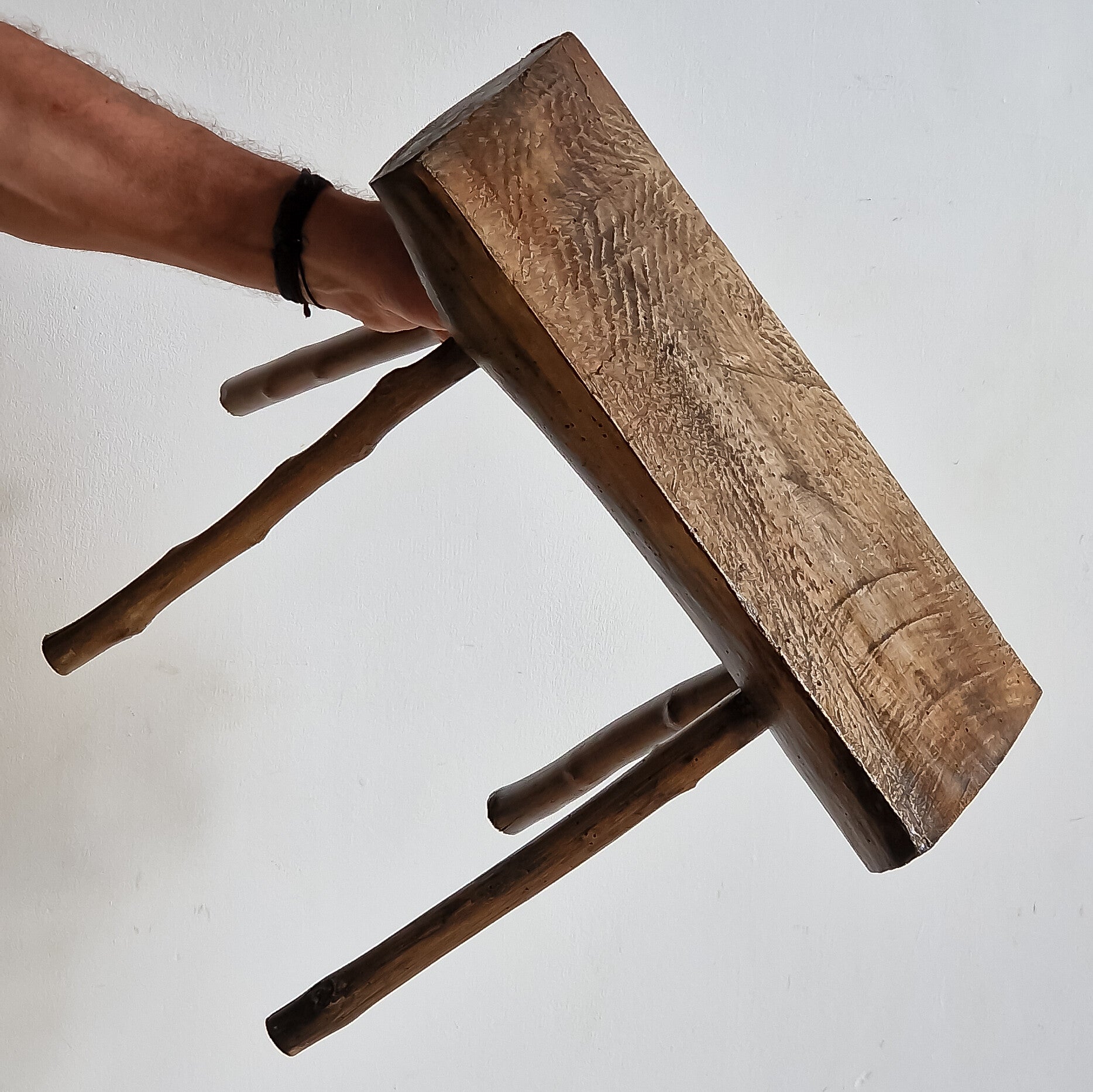 Banc brutaliste vintage Gaston