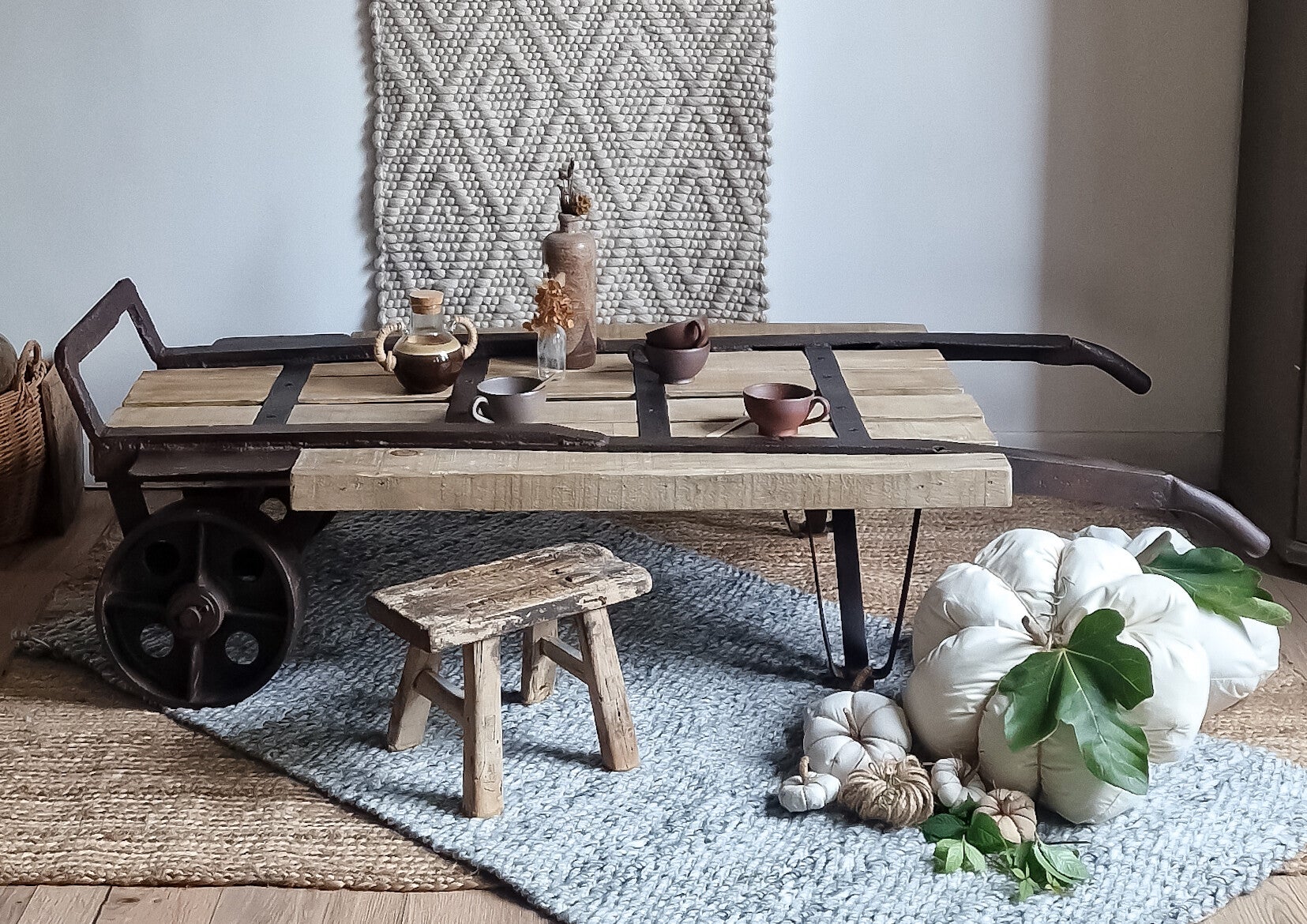 Table basse chariot Eliota