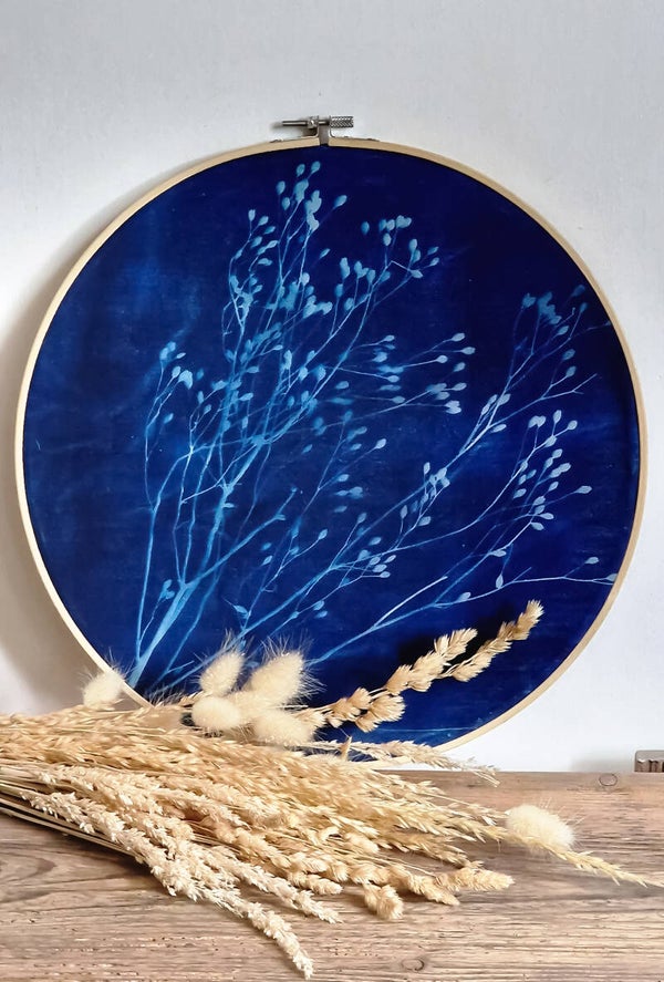 Cyanotype  artisanal/ambiance japandi 2