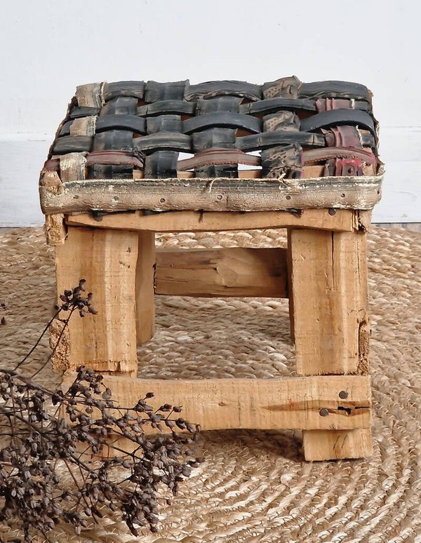Tabouret wasi sabi Knotto