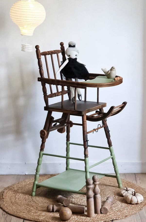 Chaise haute vintage « Suzanne »