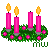 Kleiner 03. Advent Kranz