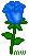 Rose blau