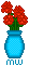 Rosen in Vase