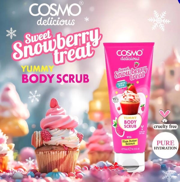 Cosmo Deliciuos Sweet Snowberry Scrub Corpo 275 ml