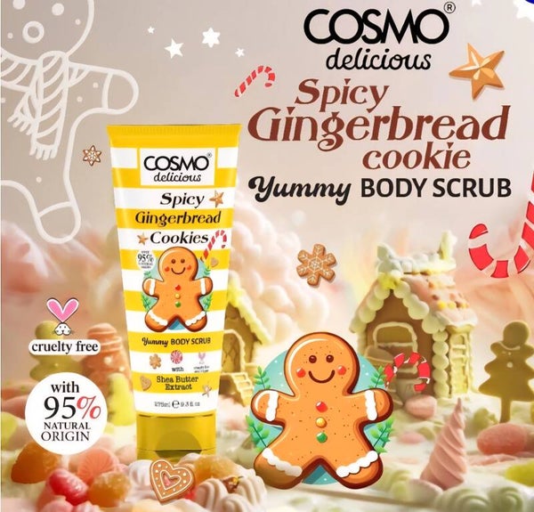 Cosmo Delicious Gingerbread Cookies Scrub Corpo 275 ml