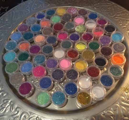 Glitters voor Glitter Tattoos